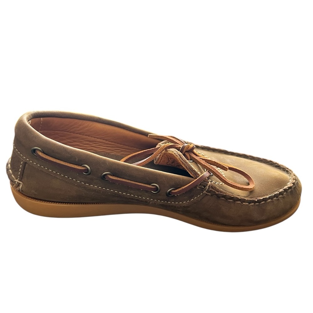 Easymoc Trooper Moc Vibram Loafer in Crazy Horse Brown Mens Size 8.5 - Picture 5 of 8
